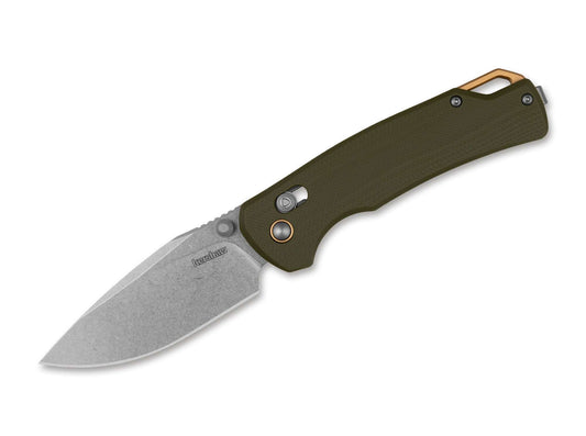 Briceag Proximal Kershaw- Lama D2 Stonewashed, Maner G10 Confortabil
