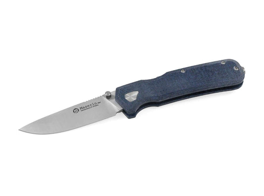 Briceag Pulse Droppoint Denim Jeans Micarta Maserin- Maner Micarta, Lama MagnaCut