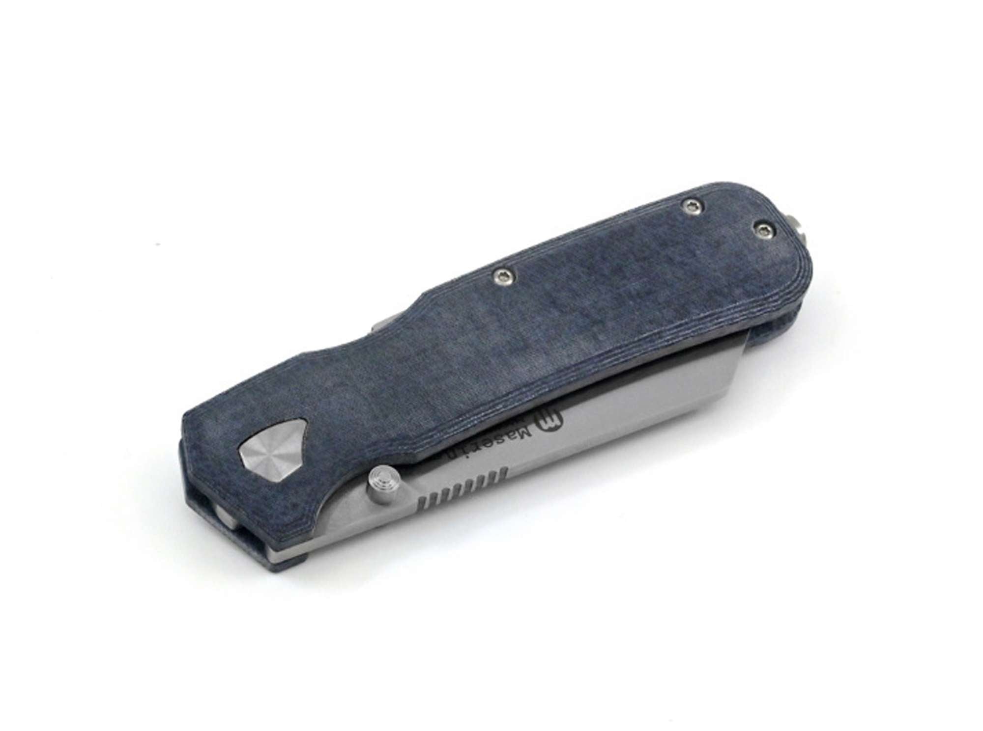 Briceag Pulse Tanto Denim Jeans Micarta Maserin- Otel CPM MagnaCut, Utilizare EDC