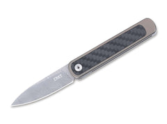 Briceag Pup Slip Joint CRKT- Lamă Damasteel, Mâner Titan