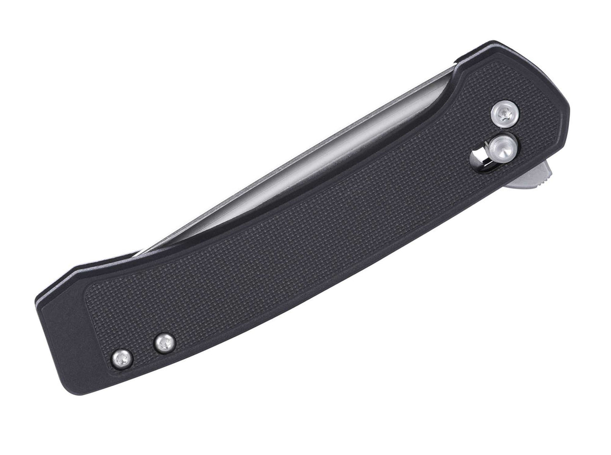 Briceag Q Compact Black GRN CRKT- Blocare Crossbar, Lama Otel