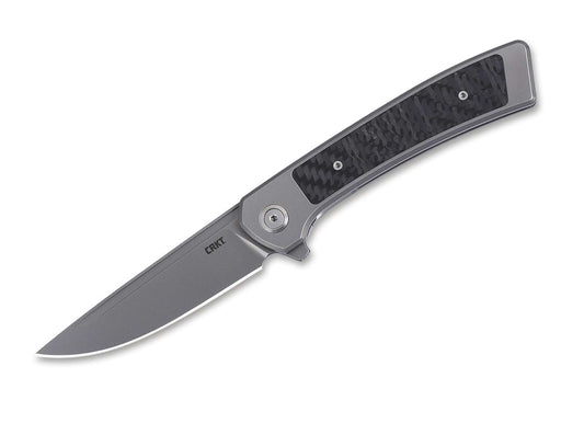 Briceag Q Frame Lock CRKT- Lama MagnaCut, Maner Titan & Carbon