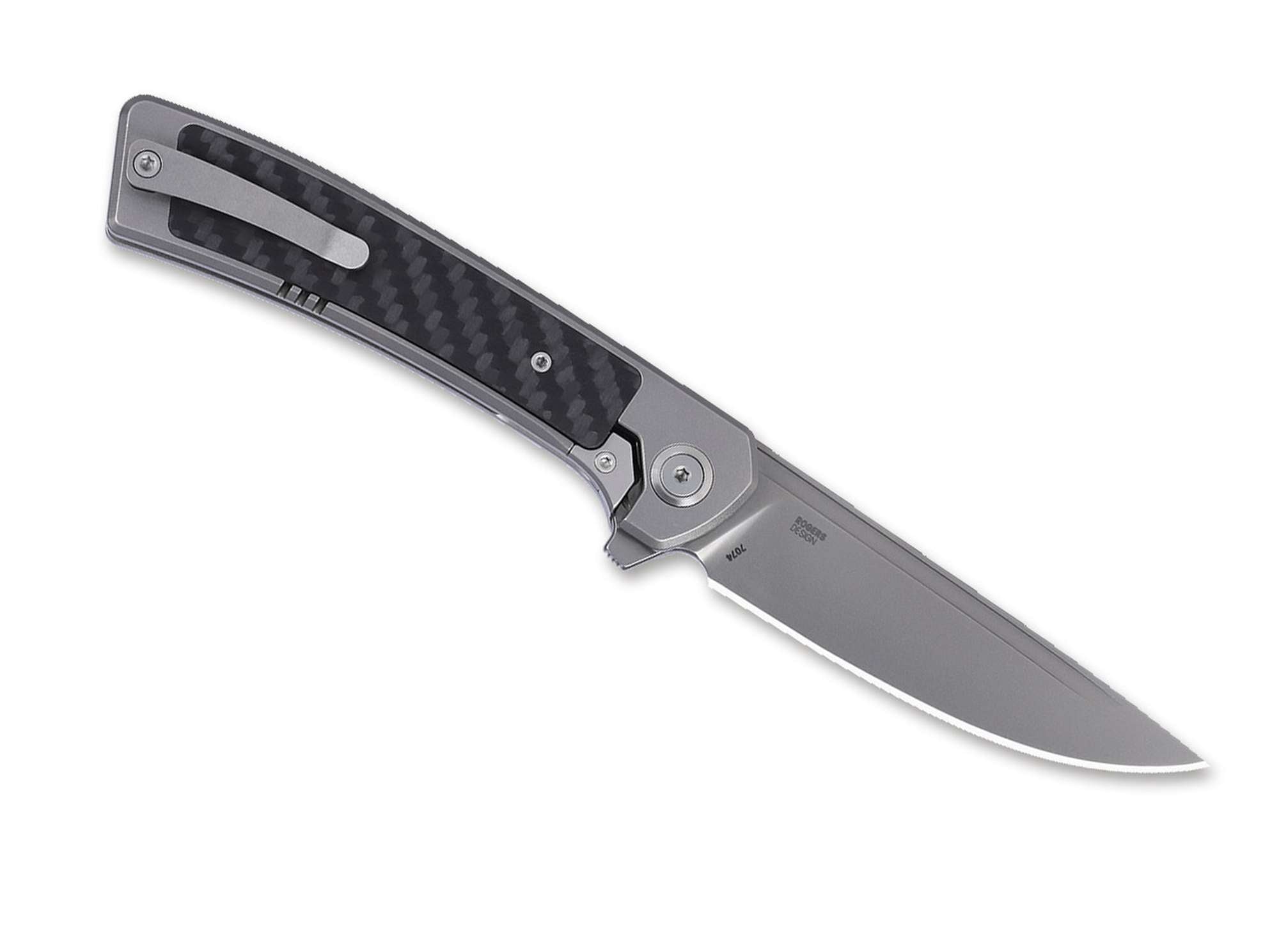 Briceag Q Frame Lock CRKT- Lama MagnaCut, Maner Titan & Carbon