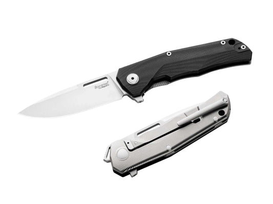 Briceag Q4ttro Ti G10 Black LionSteel- Lama MagnaCut, 4 Mecanisme Deschidere
