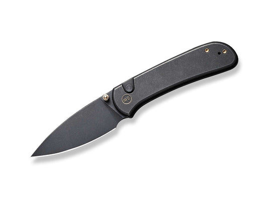 Briceag Qubit Titanium All Black WE Knife- Lama CPM-20CV, Maner Titan