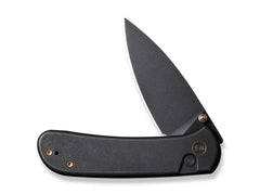 Briceag Qubit Titanium All Black WE Knife- Lama CPM-20CV, Maner Titan