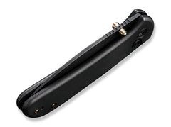 Briceag Qubit Titanium All Black WE Knife- Lama CPM-20CV, Maner Titan