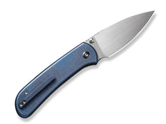 Briceag Qubit Titanium Blue WE Knife- Lama CPM-20CV, Maner Titan