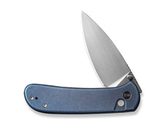 Briceag Qubit Titanium Blue WE Knife- Lama CPM-20CV, Maner Titan