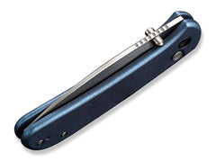 Briceag Qubit Titanium Blue WE Knife- Lama CPM-20CV, Maner Titan