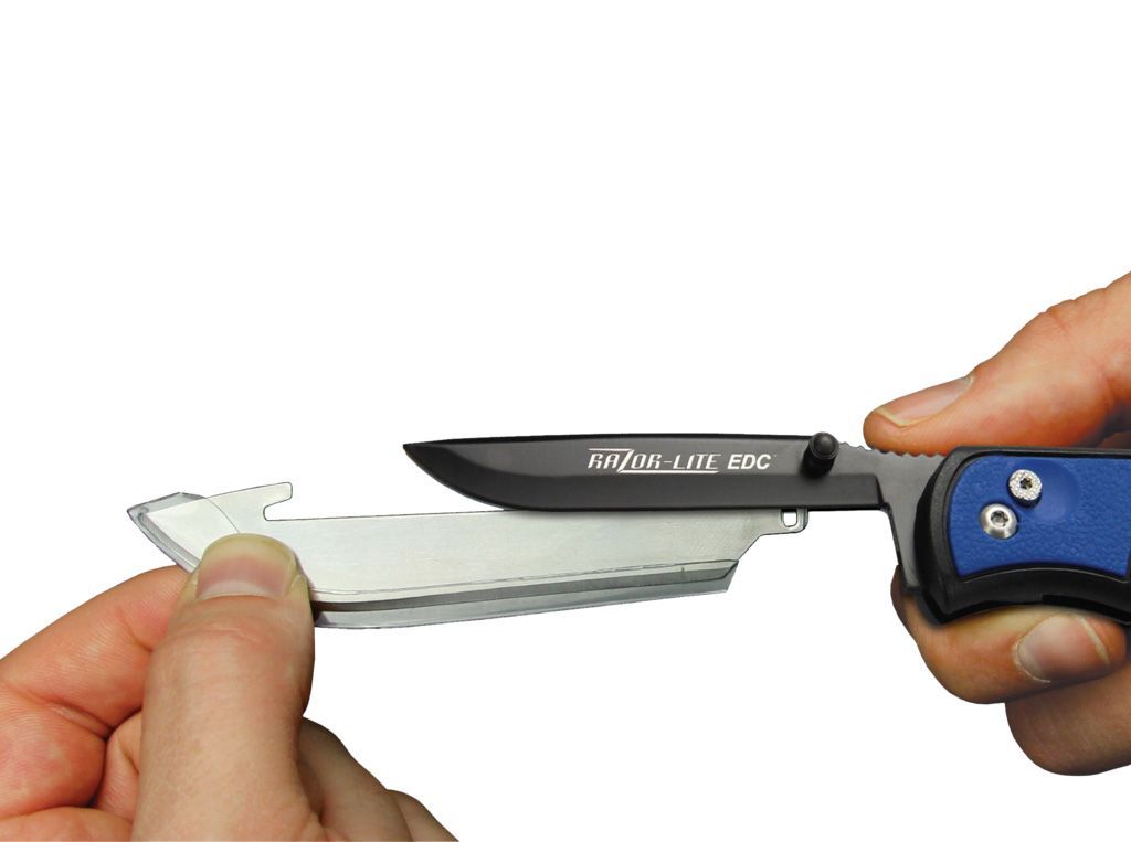 Briceag Razor Lite EDC Gray Outdoor Edge- Lame Interschimbabile, Utilizare EDC