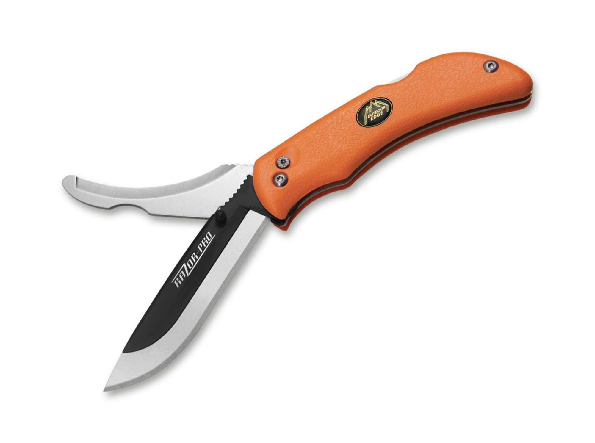Briceag Razor Pro Orange Clam Pack Outdoor Edge- Versatil, Robust