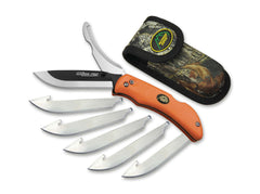 Briceag Razor Pro Orange Clam Pack Outdoor Edge- Versatil, Robust
