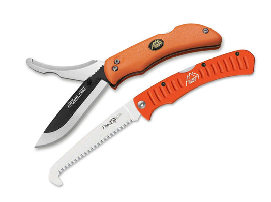 Briceag Razor Pro Saw Combo Clam Pack Outdoor Edge- Lame Intercambiabile, Fierastrau Os