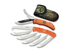 Briceag Razor Pro Saw Combo Clam Pack Outdoor Edge- Lame Intercambiabile, Fierastrau Os