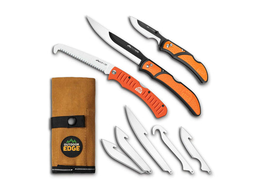 Briceag RazorGuide Pak Outdoor Edge- Set Complet Vanatoare, Lame Intercambiabile