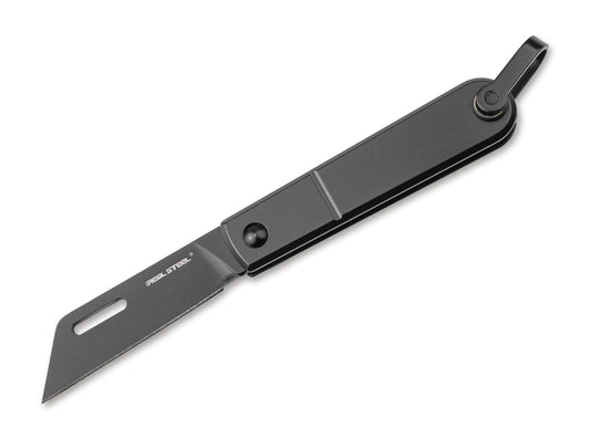 Briceag Real Steel Baby Barlow All Black – Cuțit EDC Ultra Compact, Clasic și Elegant