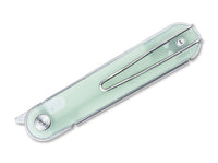 Briceag Real Steel Iris Front Flipper G10 Natural – Cuțit EDC Slim, Elegant și Ușor