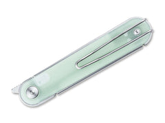 Briceag Real Steel Iris Front Flipper G10 Natural – Cuțit EDC Slim, Elegant și Ușor