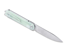 Briceag Real Steel Iris Front Flipper G10 Natural – Cuțit EDC Slim, Elegant și Ușor