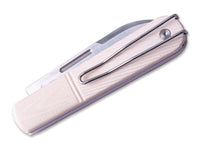 Briceag Real Steel Real Barlow RB5 Droppoint G10 Ivory – Cuțit EDC Clasic, Elegant și Versatil