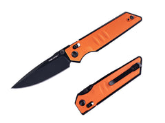 Briceag Real Steel Sacra K110 Black PVD Orange G10