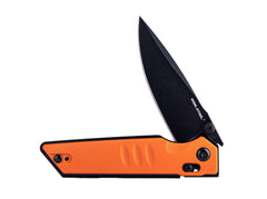 Briceag Real Steel Sacra K110 Black PVD Orange G10