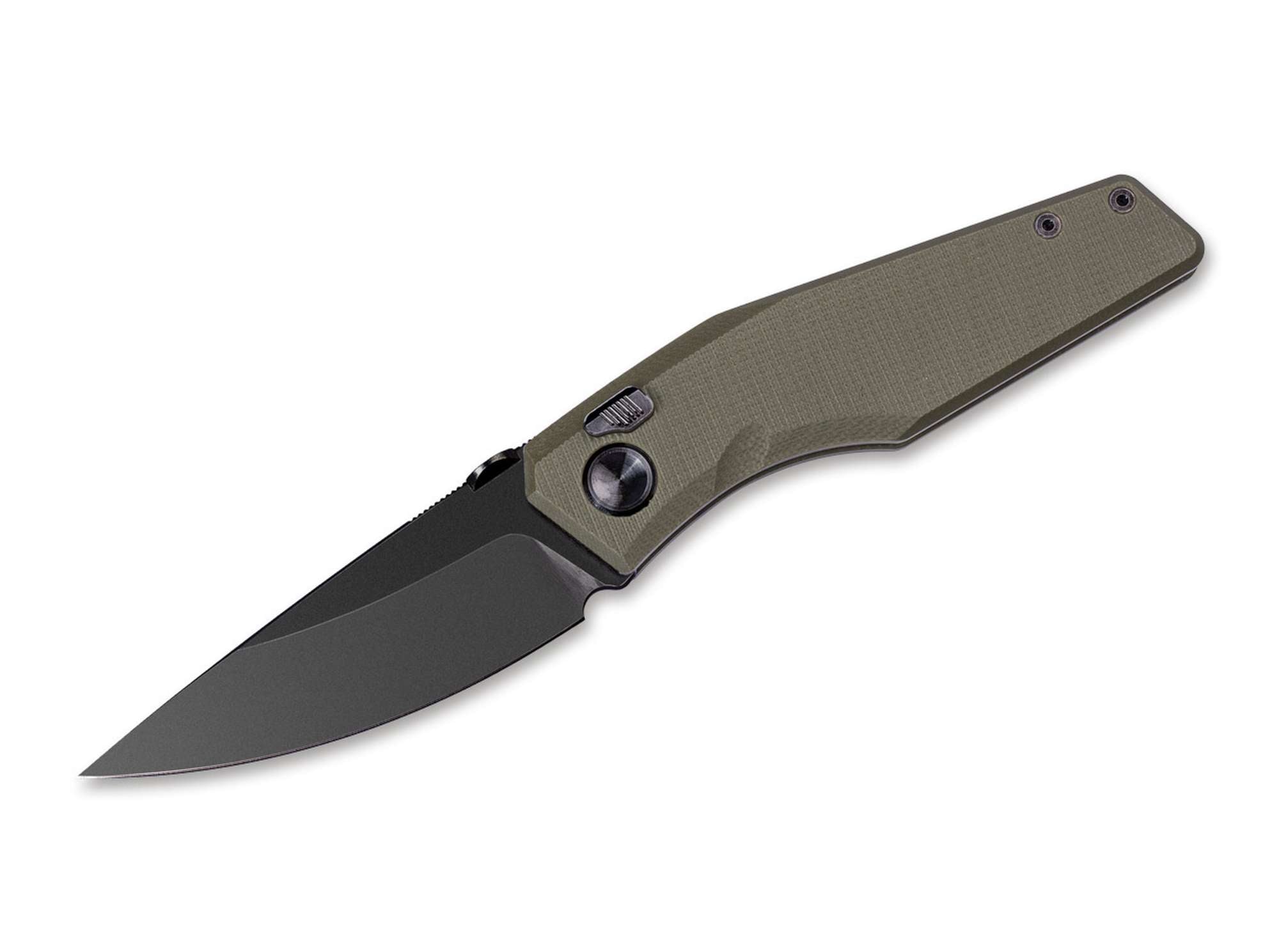 Briceag Real Steel Spectrum G10 OD Green – Cuțit EDC Robust, Modern și Performant