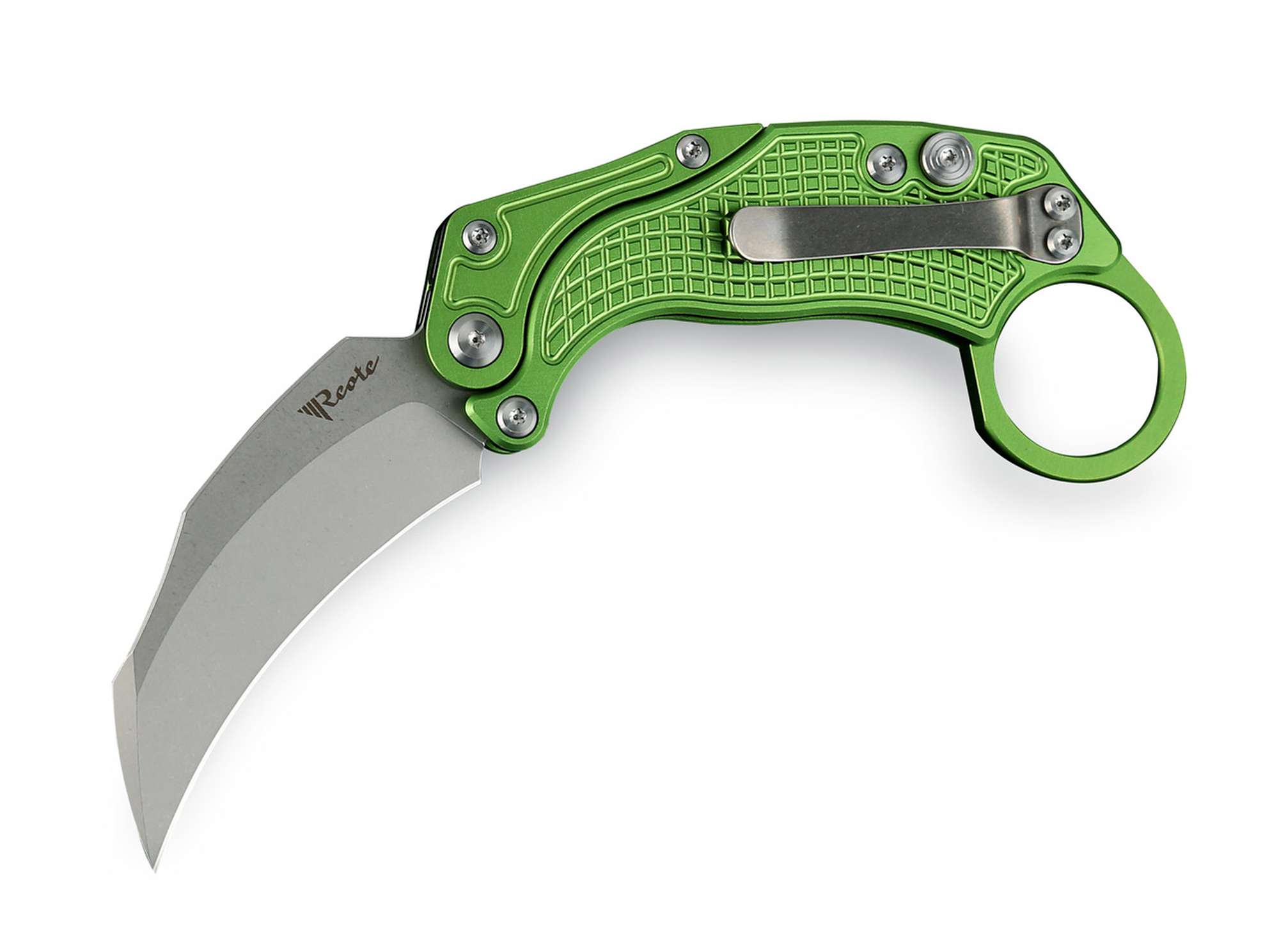 Briceag Reate EXO-K Aluminum Oxidized Green SW Reate- Gravitatie, Design Inovator