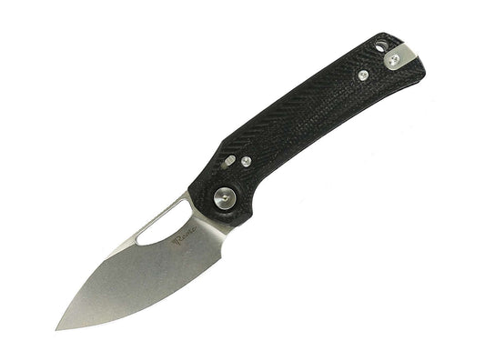 Briceag Reate PL-XE Black Micarta Reate Knives Co., Ltd.- Utilizare EDC, Maner Micarta