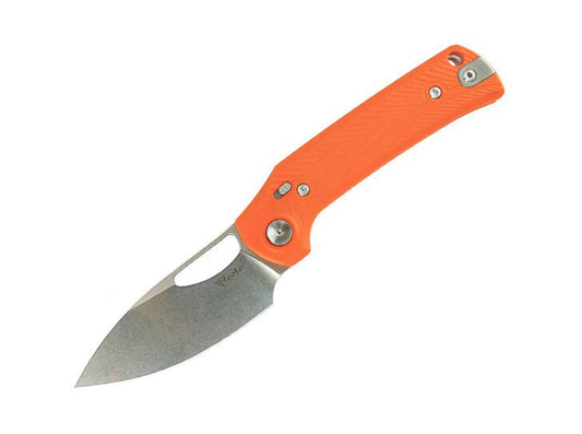 Briceag Reate PL-XE G10 Orange Reate Knives Co., Ltd.- Lama Nitro-V, Maner G10 Portocaliu
