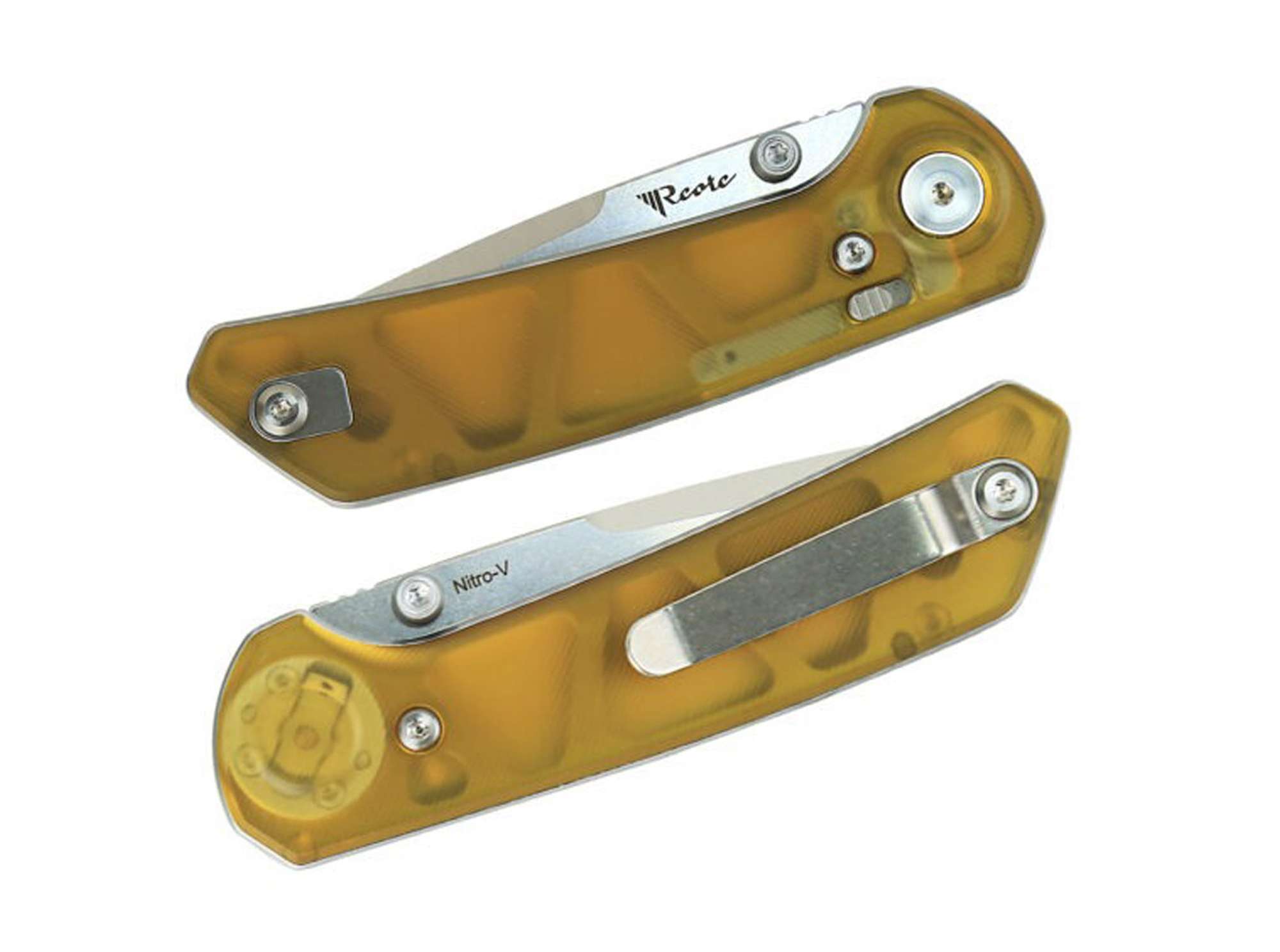 Briceag Reate PL-XT Ultem Reate Knives Co., Ltd.- Lama Nitro-V, Pivot Lock