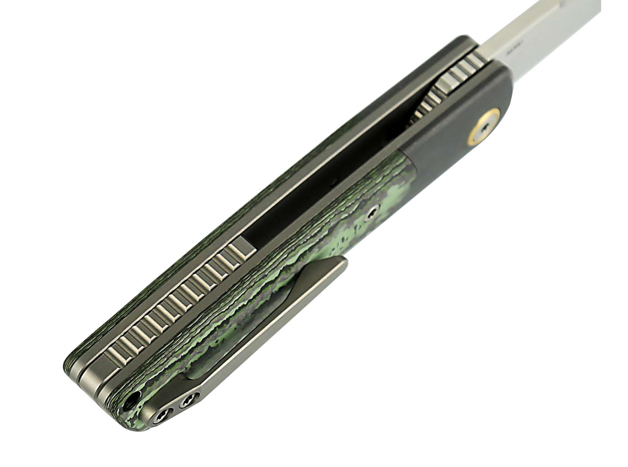 Briceag Reate Tribute Fat Carbon Jungle Wear Reate- M390, Fat Carbon
