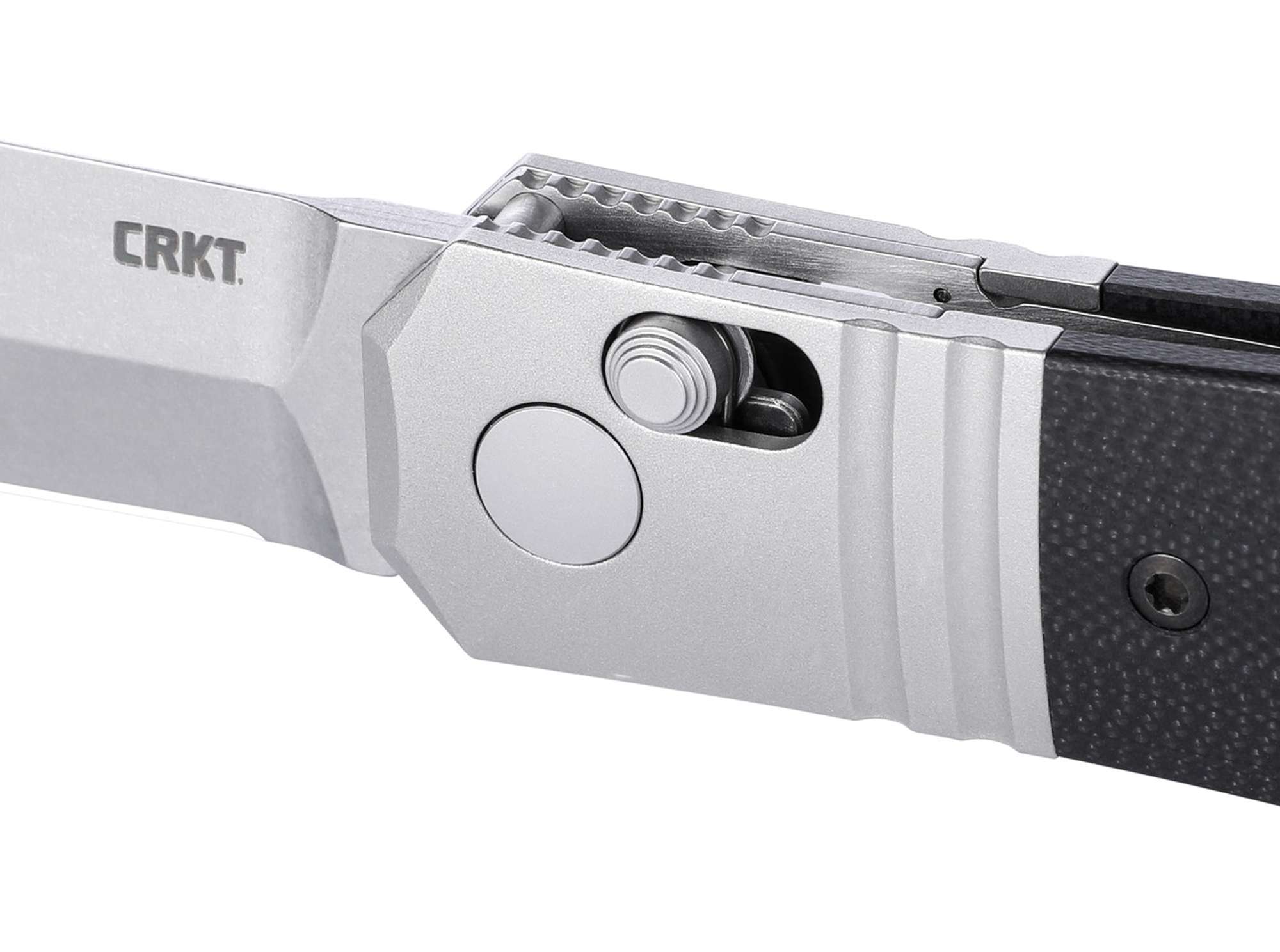Briceag Redemption Compact Crossbar Lock CRKT- Otel CPM MagnaCut, Maner G10