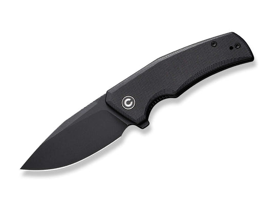 Briceag Regulatron G10 All Black CIVIVI- Lama Nitro-V, Maner G10 Negru