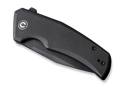 Briceag Regulatron G10 All Black CIVIVI- Lama Nitro-V, Maner G10 Negru