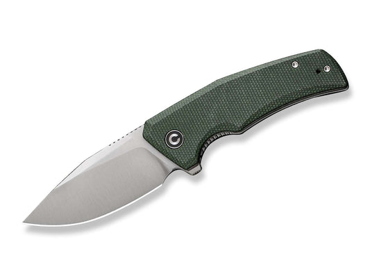 Briceag Regulatron Micarta Green CIVIVI- Lama Nitro-V, Maner Micarta Verde