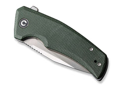 Briceag Regulatron Micarta Green CIVIVI- Lama Nitro-V, Maner Micarta Verde