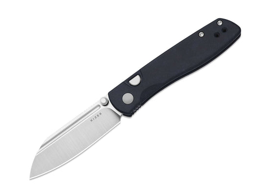 Briceag Renissance N690 Blue Richlite Kizer- Lama N690, Maner Richlite