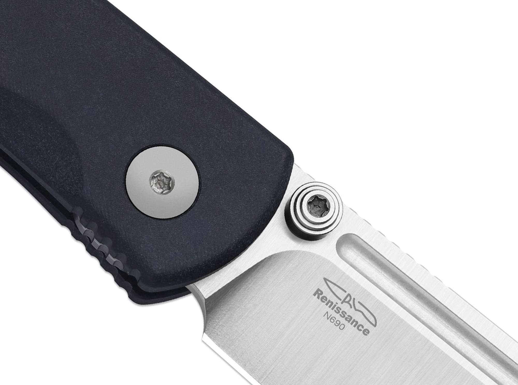 Briceag Renissance N690 Blue Richlite Kizer- Lama N690, Maner Richlite