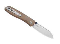 Briceag Renissance N690 Brown Norplex Ultrex Micarta Kizer- N690, Micarta