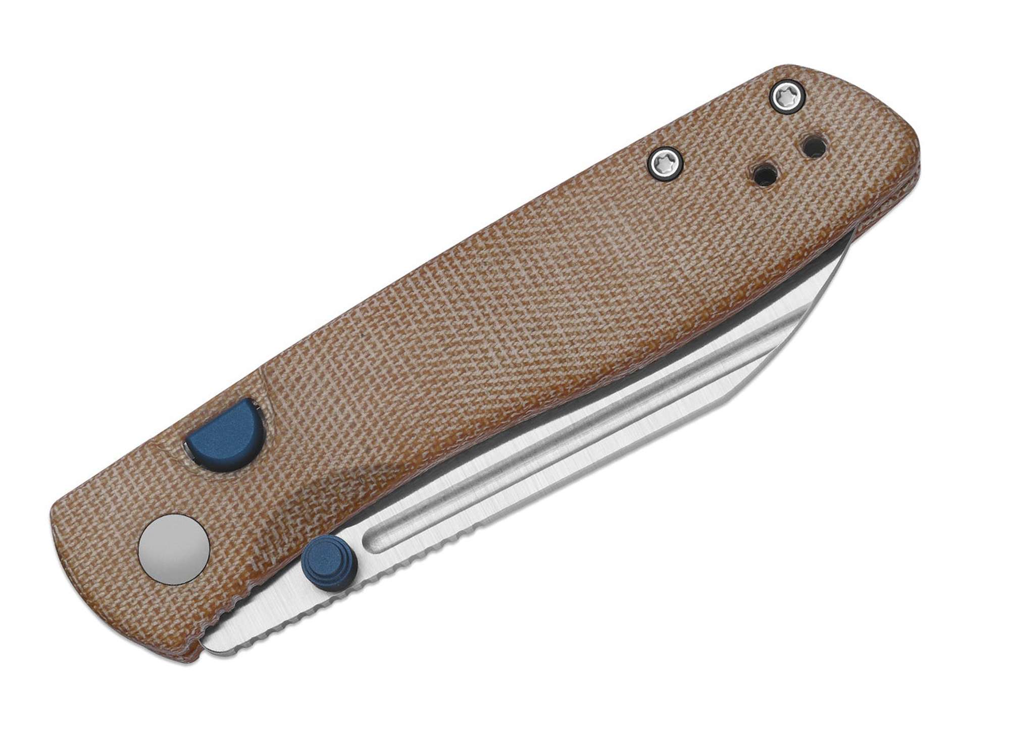 Briceag Renissance N690 Brown Norplex Ultrex Micarta Kizer- N690, Micarta