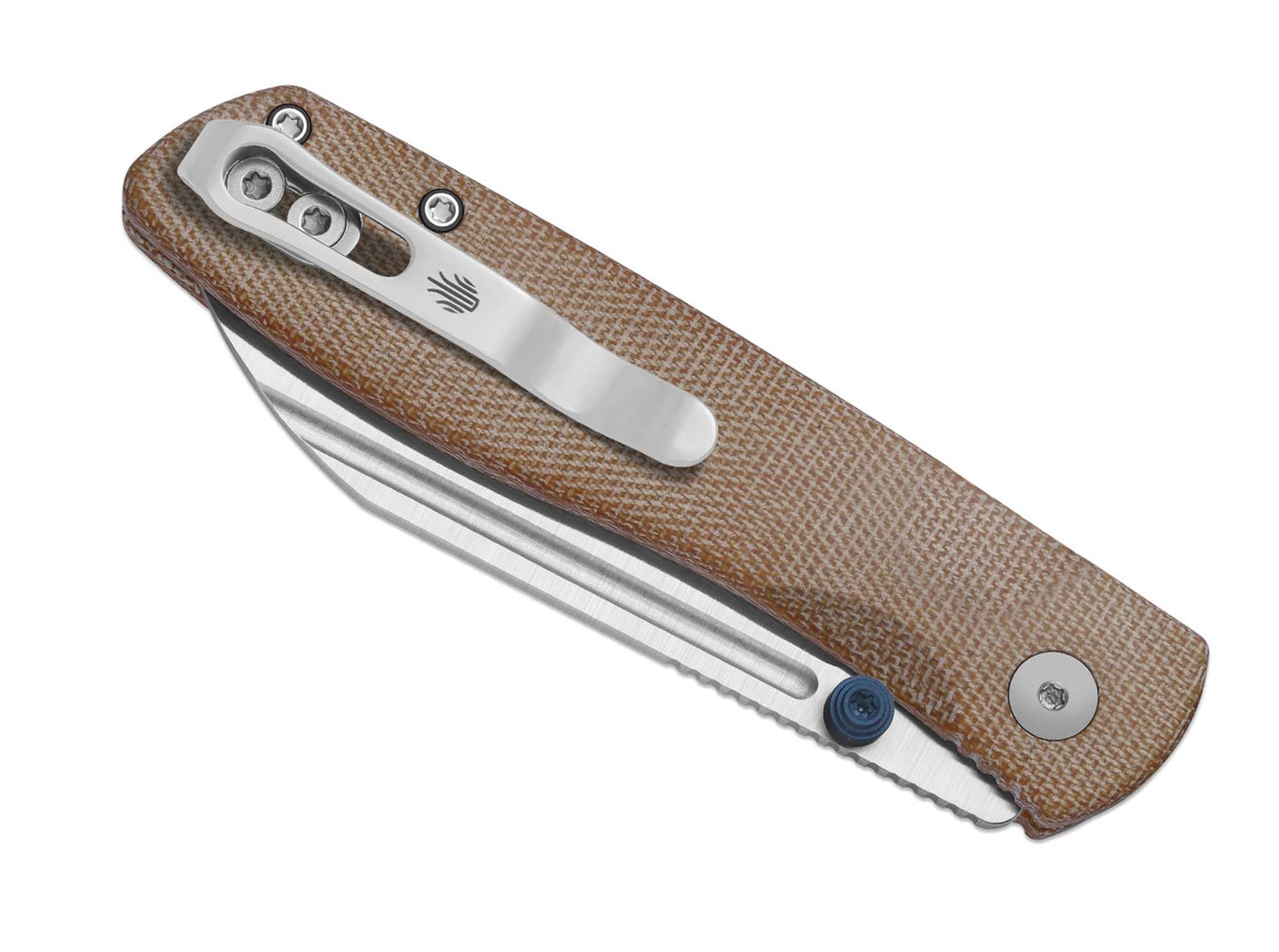 Briceag Renissance N690 Brown Norplex Ultrex Micarta Kizer- N690, Micarta