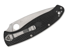 Briceag Resilience Lightweight Black Spyderco- Lama Robusta, Maner FRN