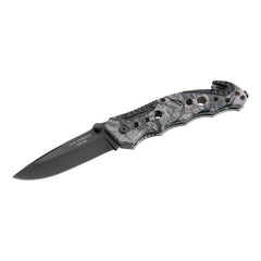 Briceag Rettungsmesser Camo Herbertz - Oțel 420, Linerlock, Aluminiu