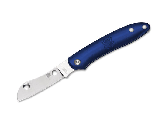 Briceag Roadie Blue Spyderco- Mecanism Inovator, Maner FRN Durabil