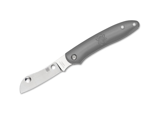 Briceag Roadie Grey Spyderco- Mecanism Inovator, Maner FRN Durabil