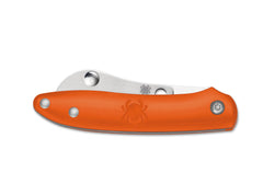 Briceag Roadie Orange Spyderco- Mecanism Inovator, Maner FRN Durabil
