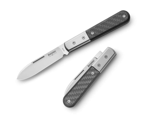 Briceag Roundhead Barlow CF LionSteel- Lama M390, Maner Fibra Carbon