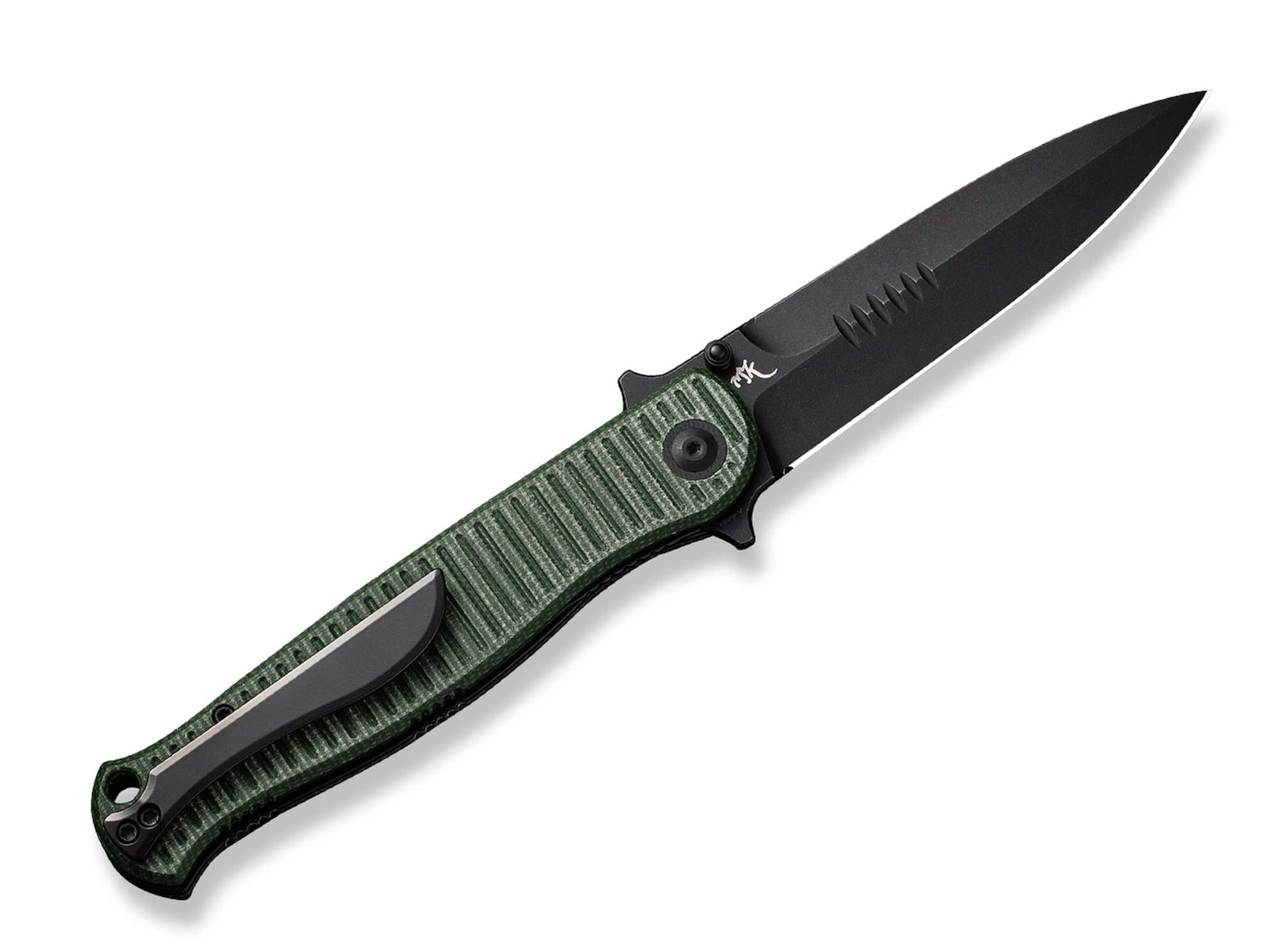 Briceag RS71 Micarta Green CIVIVI- Lama Nitro-V, Maner Micarta Verde